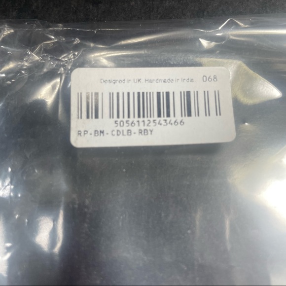 BNIB MONICA VINADER FRIENDSHIP BRACELET ROSE GOLD PLATED FINISH RUBY STRAP FIRM$ - Picture 5 of 9